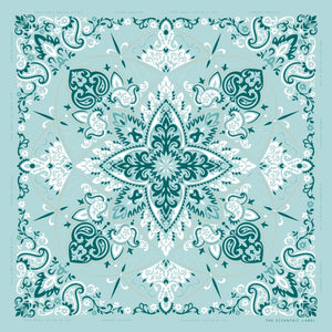 Light Teal Scarf - The Eccentric Label